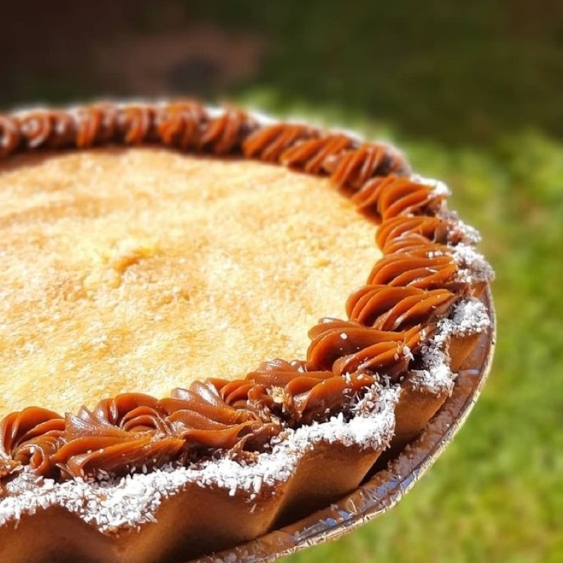 Tarta de Coco y Dulce de Leche