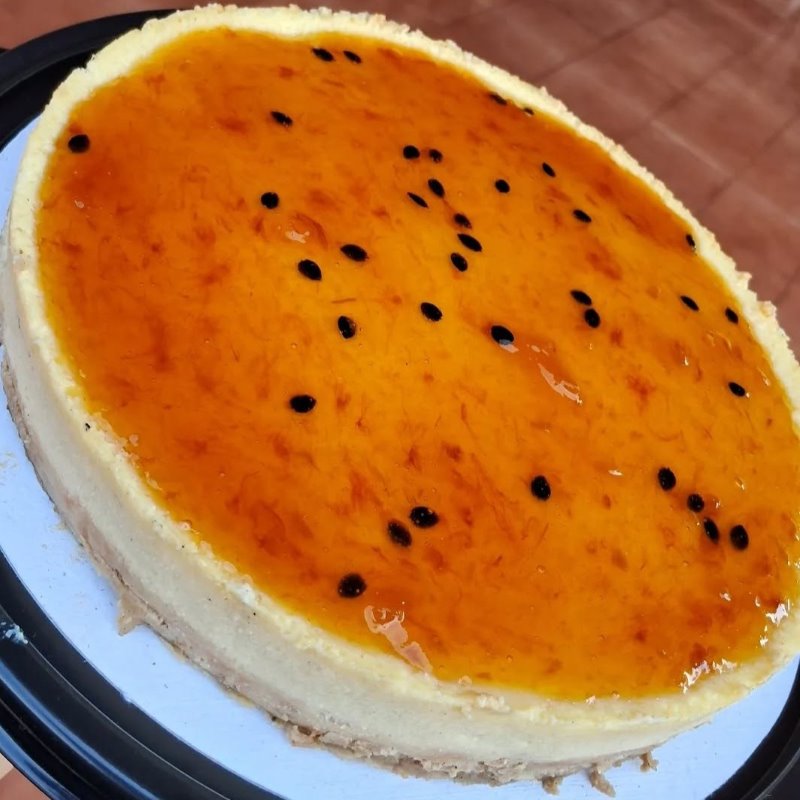 Cheesecake de maracuyá