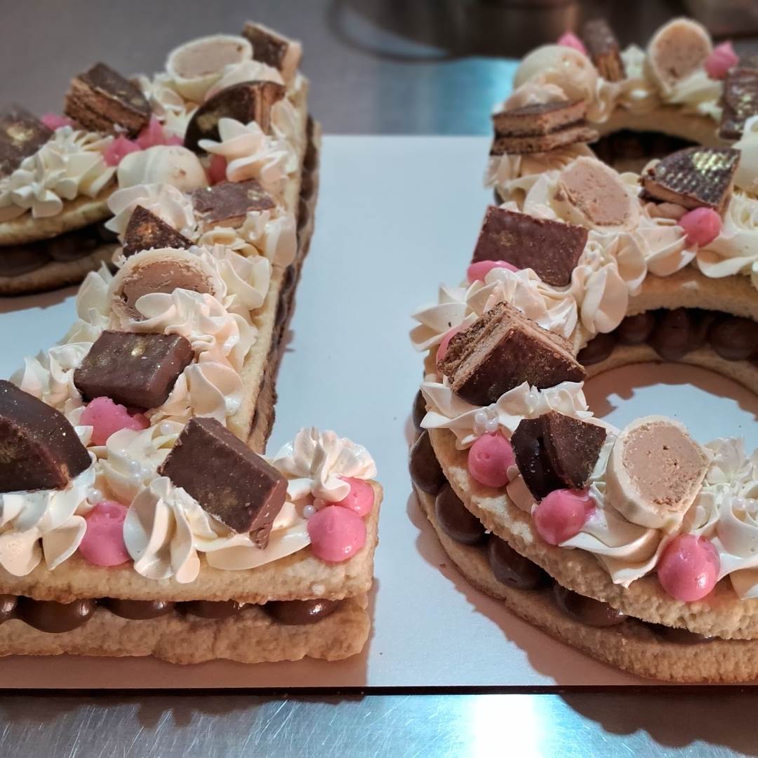 Torta de letra o número