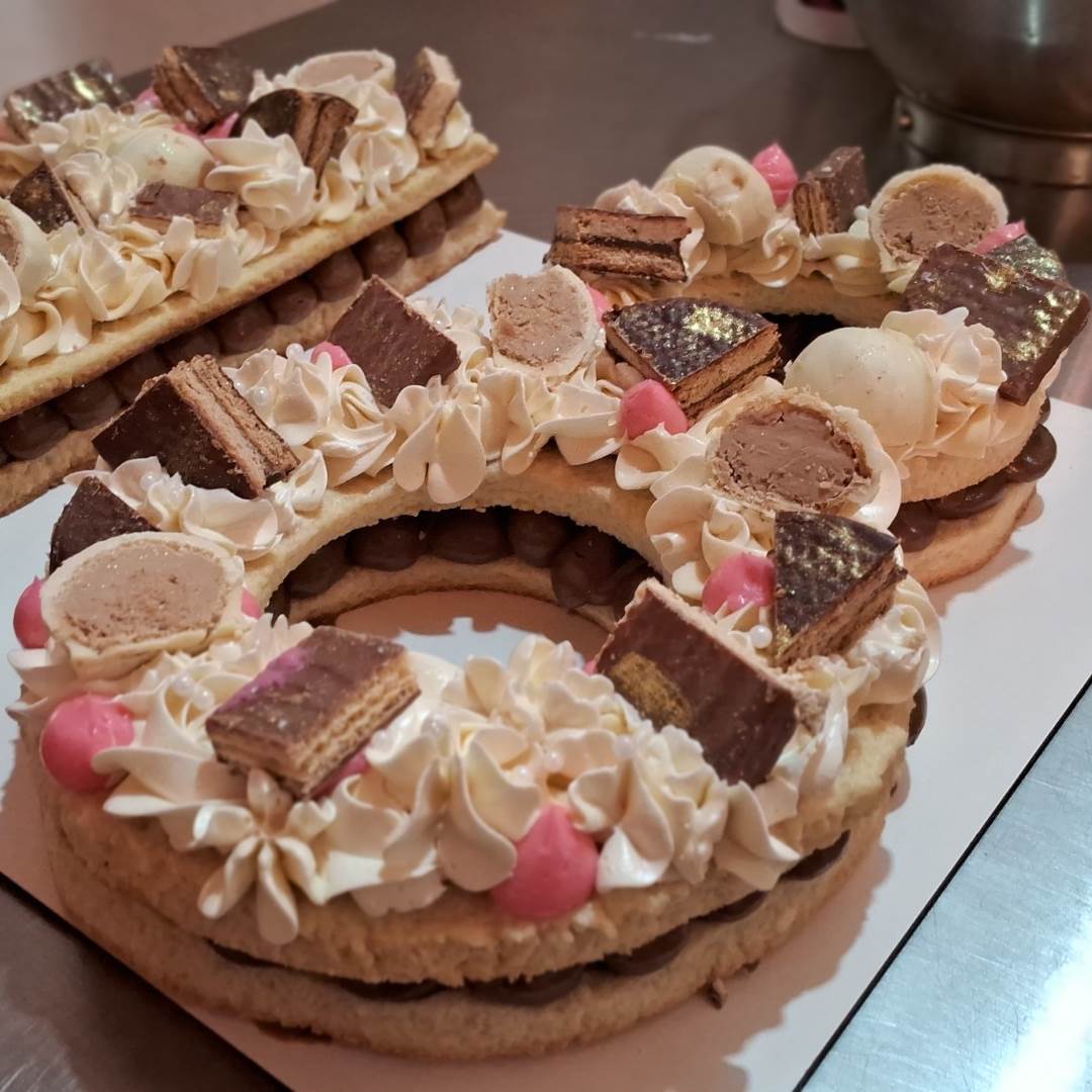 Torta de letra o número