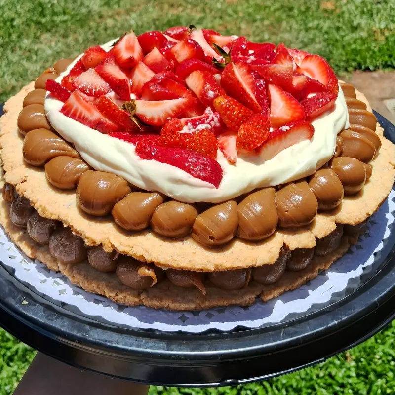 Torta Sablée de Almendras | Chechus Cakes