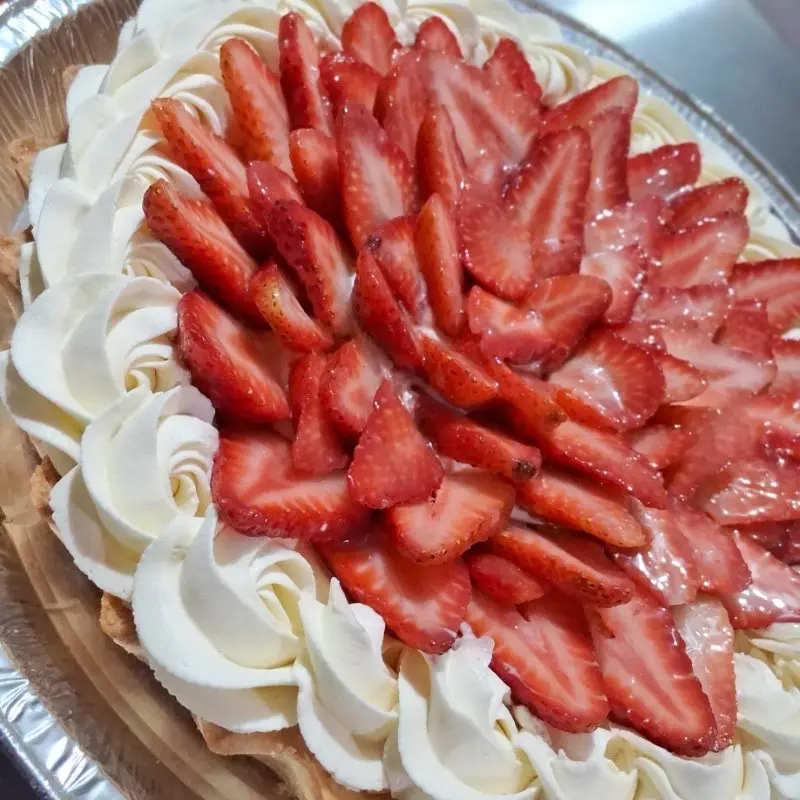 Tarta de Frutillas con Crema | Chechus Cakes